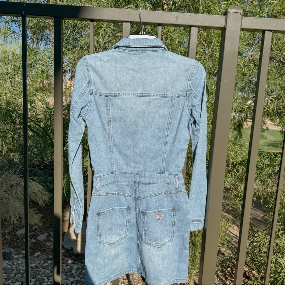GUESS
Women's Cotton Kenia Button-Front Denim Dress NWOT size XS - Picture 4 of 5